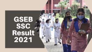 GSEB SSC 10th Result 2021
