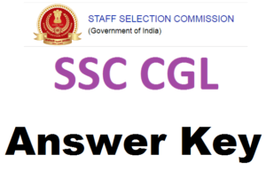 SSC CGL Answer Key 2021