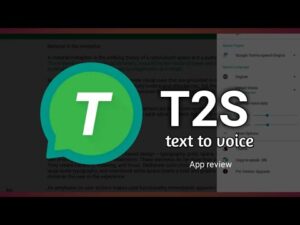 T2S Text To Voice App