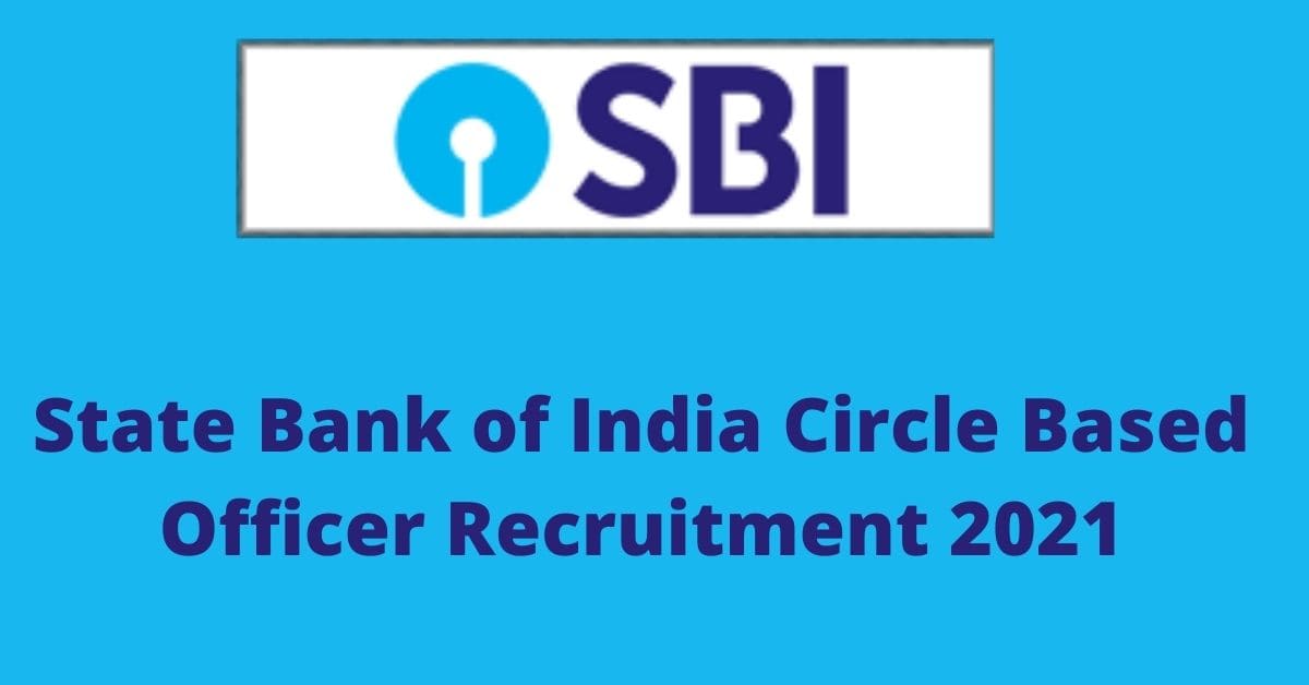 SBI CBO Recruitment 