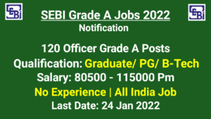 SEBI Grade A Recruitment Overview