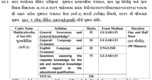 GPSSB Mukhya Sevika Recruitment 2022