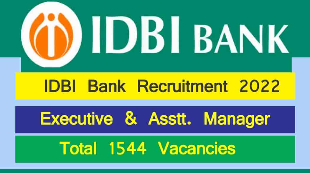 IDBI Bank Recruitment 2022