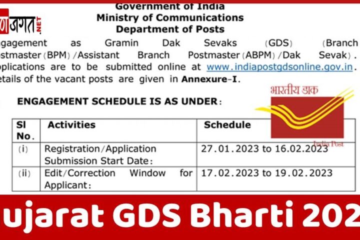 Gujarat Post GDS Bharti 2023