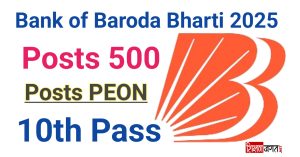 Bank of Baroda Office Assistant Recruitment 2025