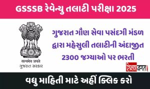Revenue Talati Recruitment 2025