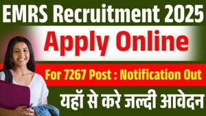EMRS Recruitment 2025
